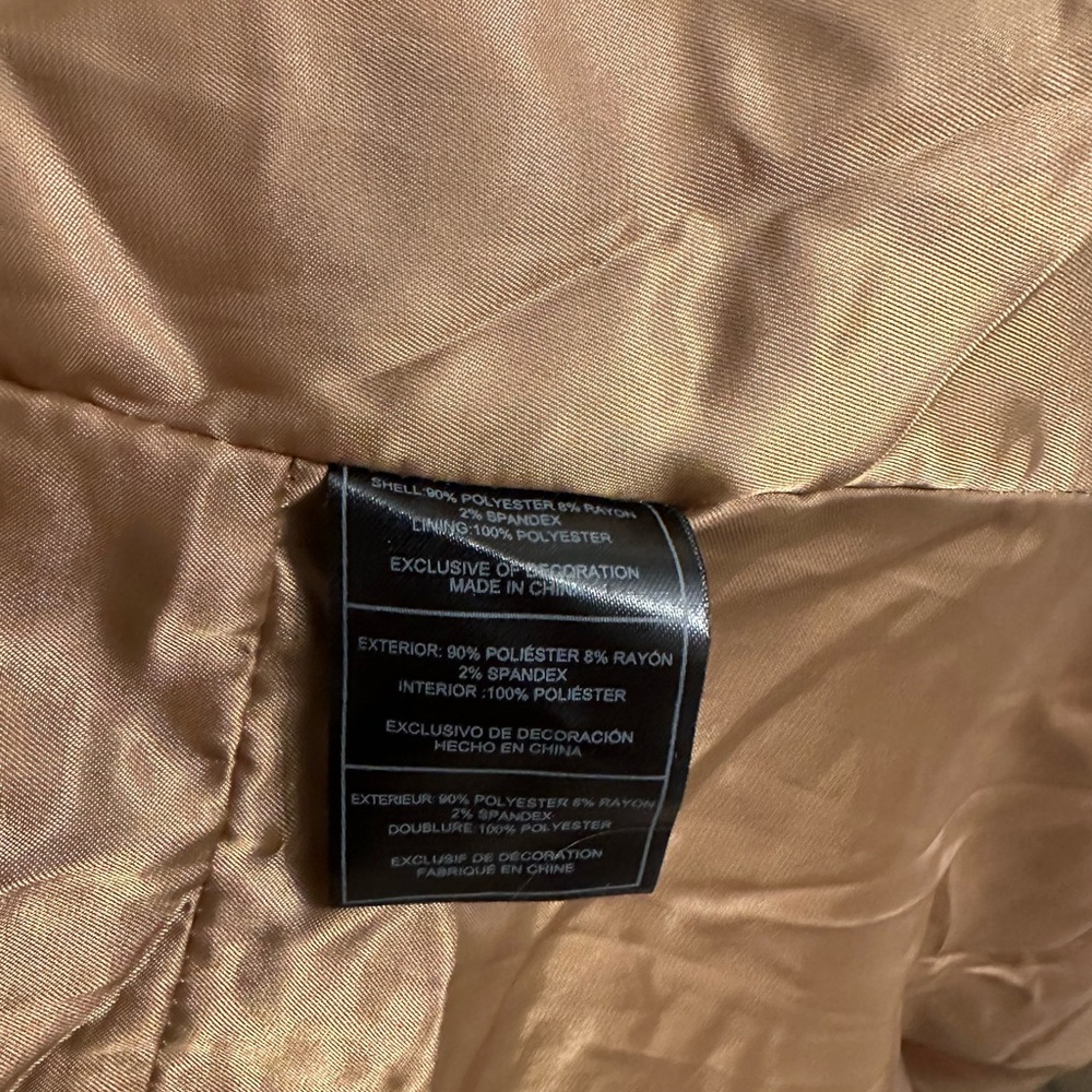 Madden girl faux wool coat in camel - Picture 11 of 11